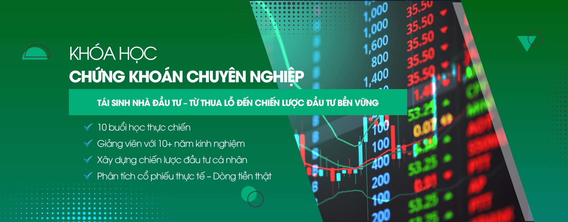 Khóa học chứng khoán chuyên nghiệp | Fintrain