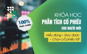 Thumbnail khóa học phân tích cổ phiếu cho người mới