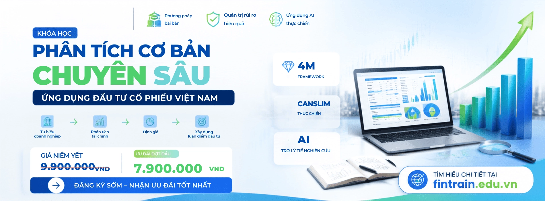 Khóa học Phân tích Cơ bản Chuyên sâu Cổ phiếu Việt Nam | Fintrain