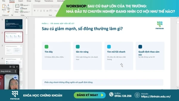 Workshop phân tích chứng khoán - Fintrain