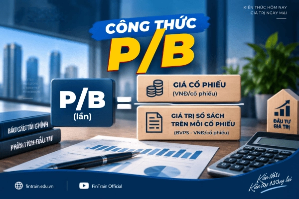 công thức tính P/B