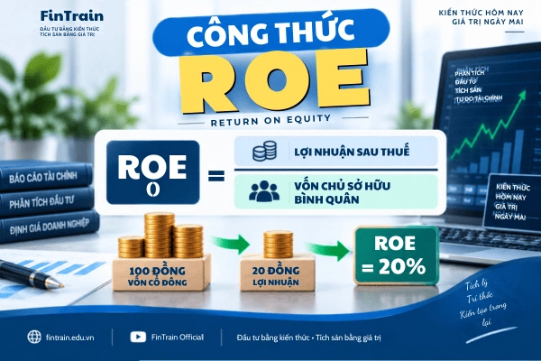 công thức tính ROE