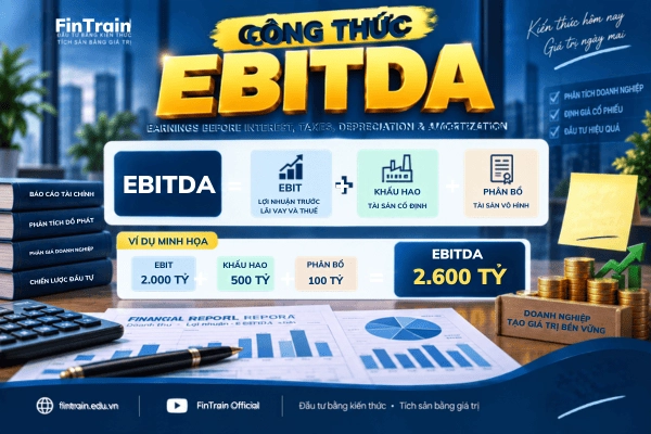 công thức tinh EBITDA