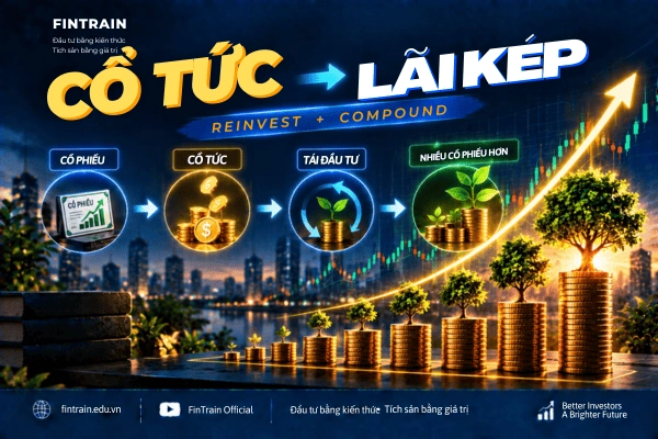 đầu tư cổ tức, cổ phiếu cổ tức, Dividend Investing, Dividend Yield, Payout Ratio, Dividend Growth, cổ tức bằng tiền, cổ tức bằng cổ phiếu, cách chọn cổ phiếu cổ tức, danh mục cổ tức.